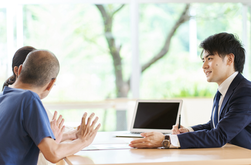 売主様と弊社のみで調節して進める事ができます